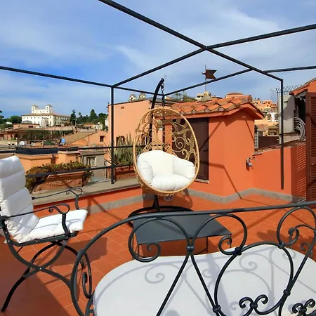 Treasurerome Spanish Steps Penthouse Апартаменты Рим