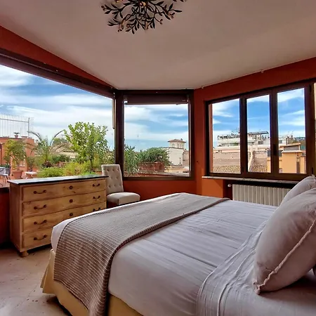 Treasurerome Spanish Steps Penthouse Апартаменты Рим