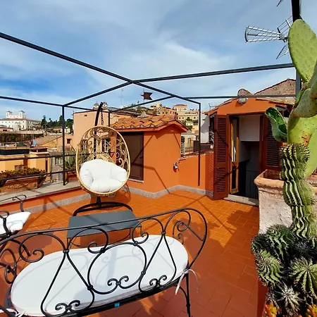 Treasurerome Spanish Steps Penthouse 公寓 罗马