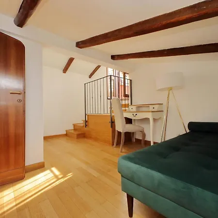 公寓 Treasurerome Spanish Steps Penthouse