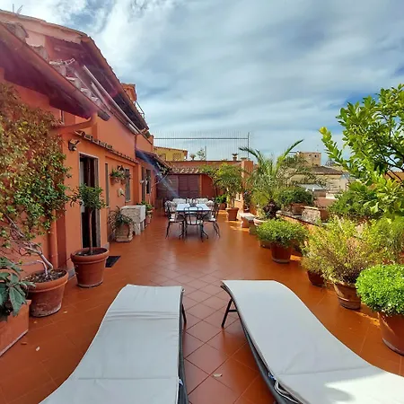 公寓 Treasurerome Spanish Steps Penthouse *