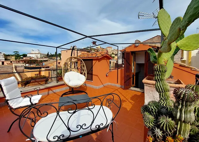 Treasurerome Spanish Steps Penthouse Lägenhet Rom