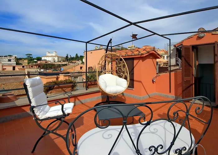 Treasurerome Spanish Steps Penthouse Lägenhet Rom