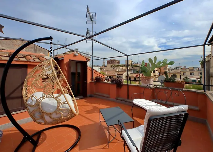 Lägenhet Treasurerome Spanish Steps Penthouse