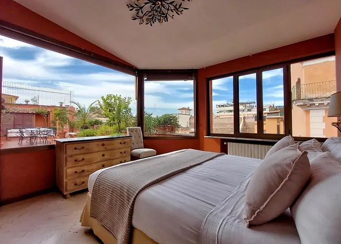 Treasurerome Spanish Steps Penthouse Lägenhet Rom