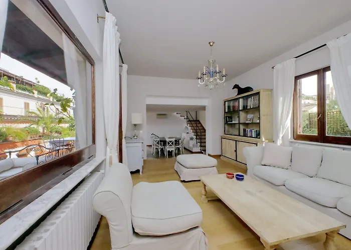 Treasurerome Spanish Steps Penthouse Lägenhet *